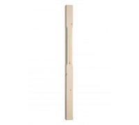 Blueprint Joinery Ltd Cambridge Chamfered Pine Newel Post (H) 1500mm (W) 90mm (D) 90mm