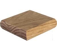 Blueprint Joinery Ltd Cambridge Flat Cap Oak To Fit 82mm Newel Post (W) 102mm X (L) 102mm X (H)27mm