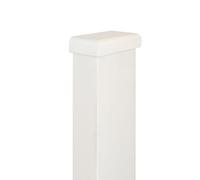 Blueprint Joinery Ltd Paint Ready Square Stair Half Newel Post With Cap (H) 1500mm (W) 90mm (D) 43mm