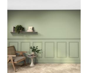 Blueprint Joinery Ltd Wall Panel Kit 3 Ready To Paint 3 Panels With Dado Rail 1800mm (H) 700mm X (H) 420mm