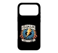 Blueprints Mean Nothing Electrician Pride Case for iPhone 17 Pro Max