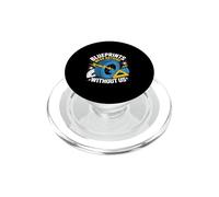 Blueprints Mean Nothing Without Us Tradesman PopSockets PopGrip for MagSafe
