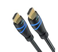 BlueRigger 4K HDMI Cable 7.5M/25FT (4K 60Hz, HDR10, HDCP2.3, High Speed 18Gbps, in-Wall CL3 Rated, eARC) - Compatible with PS5, Xbox, Roku, Apple TV, HDTV, Blu-ray, PC, TV Stick, Nintendo Switch