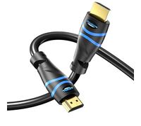 BlueRigger 8K HDMI Cable (2M - 3 Pack, 8K 60Hz HDR, 4K 120Hz, High Speed 48Gbps with Ethernet, eARC, 3D, HDCP 2.3) - Compatible with PS5, Xbox, Roku, Apple TV, Switch, PC