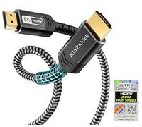 BlueRigger 8K HDMI Cable 5M (8K 60Hz, 4K 120Hz, 48Gbps, Certified Ultra High Speed, eARC, HDR10, HDCP 2.3/2.2, DTS:X) - 8 K HDMI 2.1 Compatible with PS5, PS4, Xbox Series X/S, RTX 3080/90, HDTV