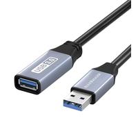 BlueRigger USB 3.0 Extension Cable (1M, 5 Gbps, Type A Male to Female Adapter Cord, USB-A EXT Cable) - Long USB Repeater Extender for VR Headset, Printer, Hard Drive, Keyboard, Mouse, Xbox
