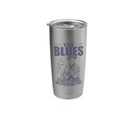 Blues 12 Bars of Trouble on a pentatonic Scale Stainless Steel Insulated Tumbler