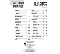 Blues Bass Book and Audio Online Bass Guitar Hal Leonard