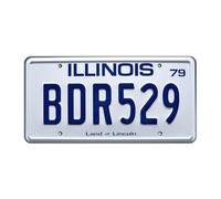 Blues Brothers | BDR529 | Metal Stamped License Plate