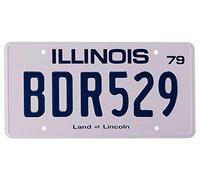 Blues Brothers - Bluesmobile - BDR529 - Metal Stamped - Replica Prop - Licence Plate - Movie Prop - Decor