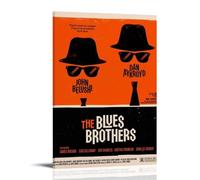 Blues Brothers Movie Poster Decorative Painting Canvas Wall Art Living Room Poster Bedroom Painting Wall Art Picture Print Modern Family Room Decor 12 x 18 Inches (30 x 45 cm)
