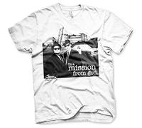 Blues Brothers Officially Licensed Photo Men’s T-Shirt (White), Medium
