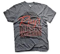 Blues Brothers Officially Licensed Ray's Music Exchange Men’s T-Shirt (Dark-Heather), Medium