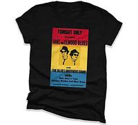 Blues Brothers Shirt Film Blues Brothers Movie Vintage Tee Shirt for Men Shirt Black L