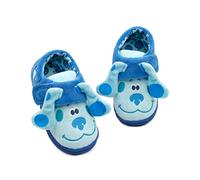 Blues Clues And You Slippers Kids Toddlers | Girls Boys Animated Blue Puppy 3D Ears House Shoes | Supportive Strap Rubber Sole | Children Educational Series