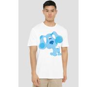 Blues Clues Blue Hug Unisex T-Shirt, White | Size: 4XL Blues Clues White 4XL