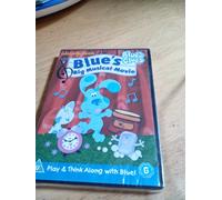 BLUE'S CLUES - BLUE'S BIG MUSICAL MOVIE - 80 MINS - NEW SEALED R2 DVD