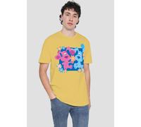 Blues Clues Blue'S Clues (Classic) Magenta & Flowers T-Shirt, Banana in Yellow | Size: 2XL Blues Clues Yellow 2XL