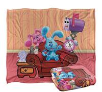 Blue's Clues Character Group Silky Touch Super Soft Throw Blanket 152 X 127 cm