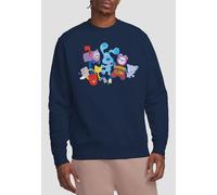 Blues Clues (Classic) Friend Party-Crew Sweatshirt, Navy | Size: Large Blues Clues Navy L