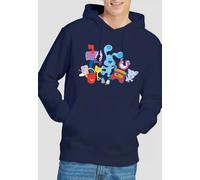 Blues Clues (Classic) Friend Party Unisex Hoodie, Navy | Size: Large Blues Clues Navy L