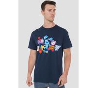 Blues Clues (Classic) Friend Party Unisex T-Shirt, Navy | Size: Large Blues Clues Navy L