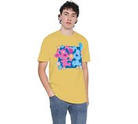 Blues Clues (Classic) Magenta and Flowers Unisex T Shirt, Banana, Medium