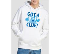 Blues Clues Get A Clue Hoddie, White | Size: XL Blues Clues White XL