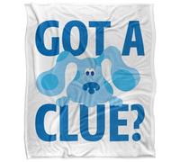 Blues Clues Get A Clue Silky Supersoft Blanket Multicoloured (One Size)