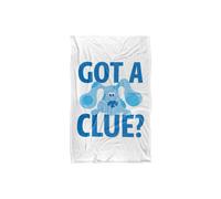 Blues Clues Get A Clue Silky Touch Super Soft Throw Blanket | Size: Large Blues Clues Multicolor Large