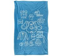 Blues Clues Icon Collage Silky Touch Super Soft Throw Blanket 91 x 147 Cm