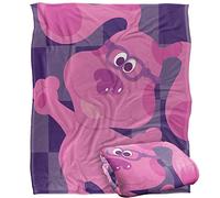 Blue's Clues Large Magenta Silky Touch Super Soft Throw Blanket 152 X 127 cm