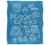 Blues Clues Silky Collage Supersoft Blanket Multicoloured (One Size)