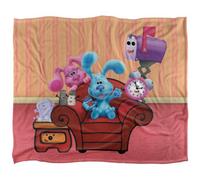 Blues Clues Silky Group Supersoft Blanket Multicoloured (One Size)