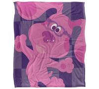 Blues Clues Silky Magenta Supersoft Blanket Multicoloured (One Size)