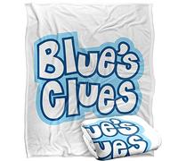 Blue's Clues Vintage Logo Silky Touch Super Soft Throw Blanket 152 X 127 cm