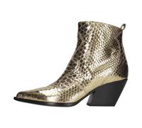 Blues Cowboy Ankle Boot - female - Elena Iachi - Cowboy & Biker Boots - Yellow - 4 UK - Shoes 4 UK