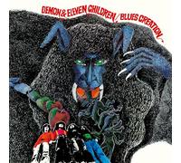 BLUES CREATION - Demon & Eleven Children - BLUE VINYL LP WITH OBI-STRIP