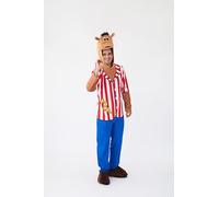 Blues Group Adults Officially Licensed Bullseye Unisex Full Costume | Fancy Dress, Parties, and Role Play | Size S-XL | (S/M)