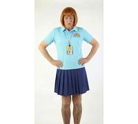Blues Group Benidorm Tv Show, Classic Comedy Officially Licensed Lesley Unisex 4 Piece Costume, Adult, Fancy Dress