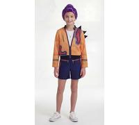 Blues Group K Popstar Set & Wig Unisex Kids Costume, Ages 6-12, World Book Day and Halloween (6-8 Years)