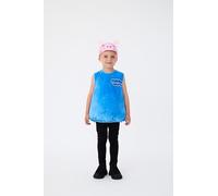 Blues Group Officially Licensed George Pig Tabard With Cap Boys Kids Costume | World Book Day, Parties, and Fancy Dress| Ages 2-6 | (2-3 Years)