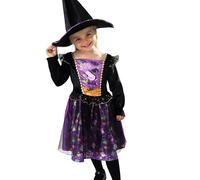 Blues Group Officially Licensed Peppa Pig Witch Halloween Dress with Hat - 2-3 Years