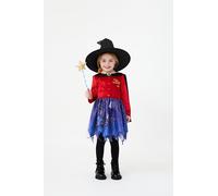 Blues Group Officially Licensed Room On The Broom Premium Girls Kids Costume | World Book Day, Halloween, and Dress-Up | Ages 3-8