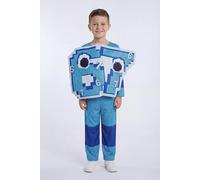Blues Group Roblox Offically licensed Steal a Brain Rot 67 based on the Roblox hit Kids game Unisex Costume for Dress Up, World Book Day, Halloween and Everyday Wear, Suitable for Ages 4-10 Years.