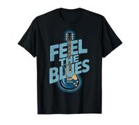 Blues Guitar Musicians Funny Blues Music Lover T-Shirt