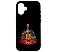 Blues Guitarist or Rock Music or Mississippi Delta Blues Case for iPhone 16