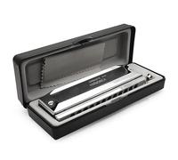 Blues Harmonica 12 hole 48 tone Chromatic C-tone Harmonica for Playing Various Musical Instruments