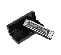 Blues Harmonica C Key 10 Hole Diatonic Harmonica A B D E F G Ab Bb Db Eb Gb 12 Keys Available for Beginners, Seniors, Professional Players (A Key)