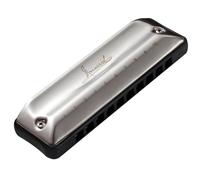 Blues Harmonica Key of LF Harps for Adults Kids Professional Beginners Mini Mouth Organ with Case Guitar Accessories 10 Holes 20 Tones | Assassin Uncoated Stainless Steel